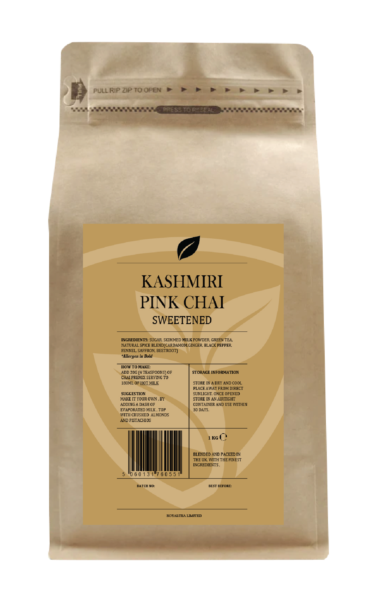 Kashmiri (Pink) Chai