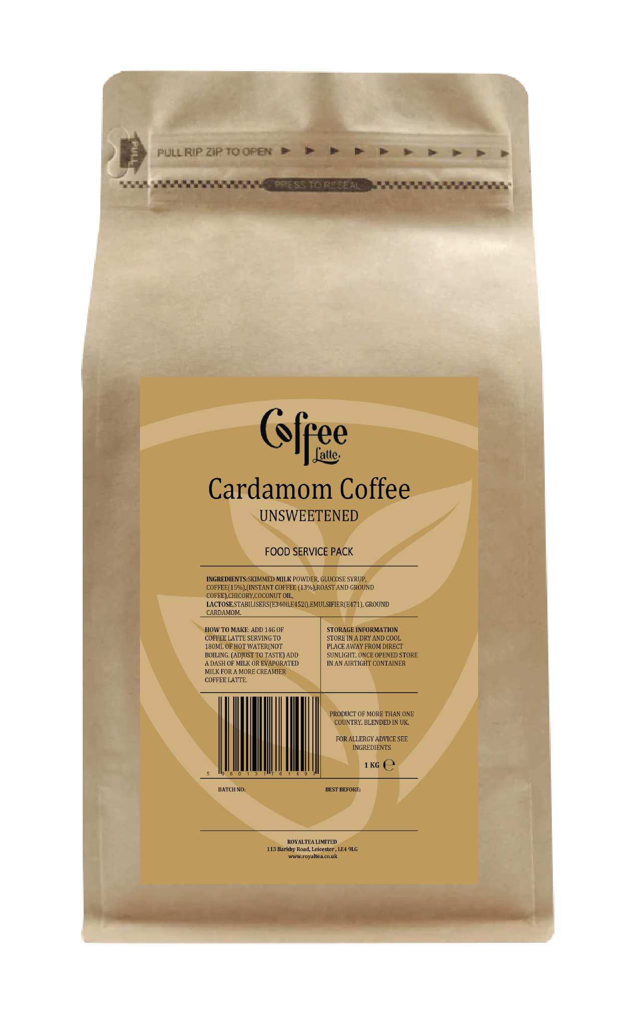 Cardamom Coffee Latte