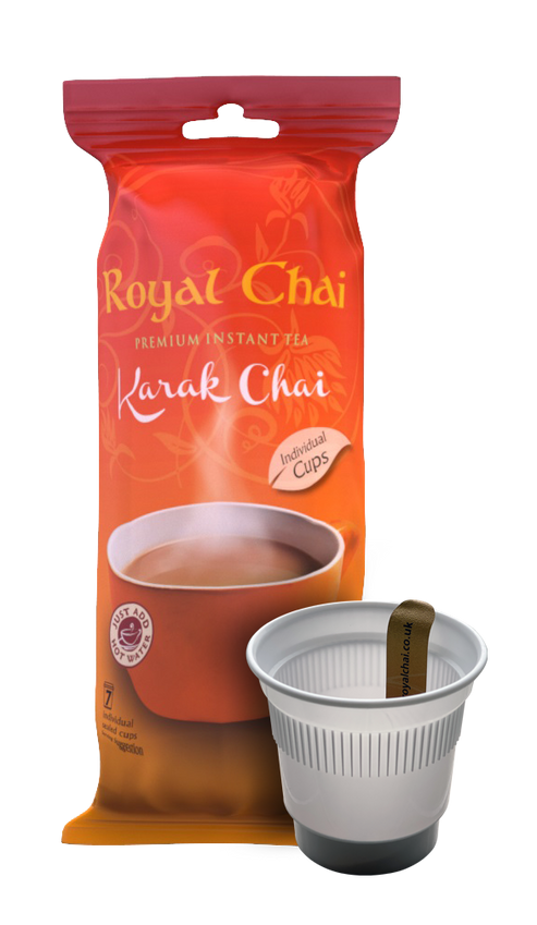 Karak Chai Sealed Cup – Royal Chai Foodservice